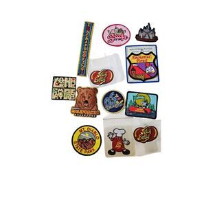 Lot of Patches (12 total) Disney, Jelly Belly